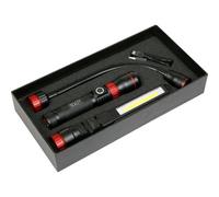 Interchangeable 3-In-1 Cob Led Inspection Light - Rechargeable - Work Light