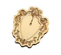 Interchangeable Brass Wax Seal Stamp Head, Ornate Embossed Patterns for Scrapbooking & Wedding Decorations Frame Invitations Embossed Interchangeable Engraved Craft Scrapbooking Head