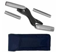 Interchangeable Brick Jointer Steel Barrel Jointer Masonry Bricklaying Jointers with 4 Sizes 1/2" 5/8" 3/4" 7/8" for Bricklayers, Masonry