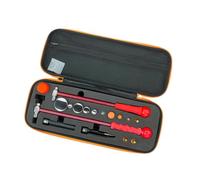 Interchangeable Dent Tool Set Carbon Fiber Hammer Alloy Pen TPU Steel PAI Ceramic Heads for Panel Detail Auto Work Tap Down Rod Panel Smoothing Crease Correction Body
