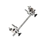 Interchangeable Drum Clamp Set, Double Clamps, Drum Hardware, Metal Texture, Perfect for Various Percussion Instruments, Drum Set Mounting Bracket