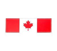 Interchangeable National Flag Patches, 1 pair, Canada, Size: Large