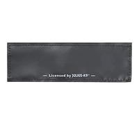 Interchangeable Patches, 1 pair, Blank logo - Licensed by, Size: Large, Black