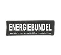 Interchangeable Patches, 1 Pair, ENERGIEBÜNDEL, Size: Small, Black