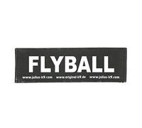 Interchangeable Patches, 1 pair, FLYBALL, Size: Small, Black