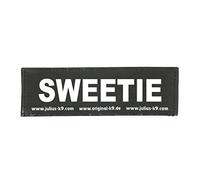 Interchangeable Patches, 1 pair, SWEETIE, Size: Large, Black