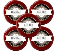 InterCheese | 5x Red Hot Double Gloucester Cheese Truckles with Chillies, Bell Peppers and Garlic (200g)