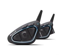 Midland - Motorcycle Intercom BTX2 Pro S LR Twin, Waterproof IPX6 Helmet Headset, Dual Bluetooth Processor, 1.6Km, 4 Pairs of Riders, 23H Battery, Noise Cancellation, Hi-Fi Audio, Universal Intercom