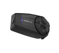 Sena Adult 10C EVO Motorcycle Bluetooth Communication/4K Camera Headset, Black, Single Pack w/HD Speakers