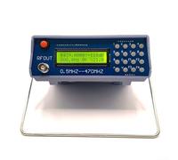 Intercom Signal Generator 0.5MHz-470MHz FM Radio Frequency Meter with Built-in 800Hz Audio Modulation and Analog Digital CTCSS for Walkie-Talkie Debugging