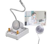 Intercom System, Window Speaker Intercom System, Dual-Way Talk Through Glass Intercom with Clear Sound & Noise Reduction, Two-Way Communication for Bank, Office, Hospital, Counter