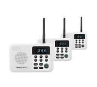 Intercoms Wireless for Home One Piece Wireless Home Intercom System for House Business Offices FM Room to Room Intercom Communication 1 Mile Range 22 Channel