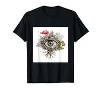 Interconnected Eye Nature Machine Vision Art T-Shirt