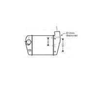 AVA COOLING SYSTEMS AIA4350 Intercooler