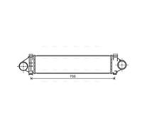 Intercooler AU4213 AVA LR000926 LR009802 LR030762