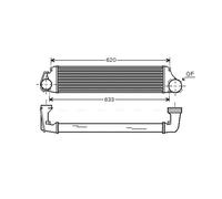 PRASCO BW4282 Intercooler