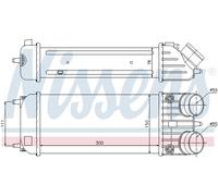 NISSENS 96593 Intercooler