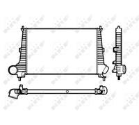 INTERCOOLER CHARGER NRF OE QUALITY REPLACEMENT 30845