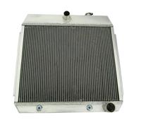 Intercooler Compatible With Chevy For BEL 1955 1956 1957 3 Row Full Aluminum Radiator Replacements Repairs Replacement Pieces