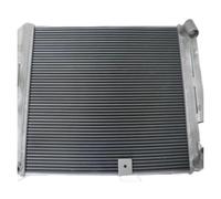 Intercooler Component Compatible With Mazda For Savanna RX-7 RX7 1986 1987 1988 Aluminum Radiator Replacements Repair Replacement Pieces