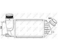 Intercooler fits PEUGEOT EXPERT 130 2.0D 2011 on