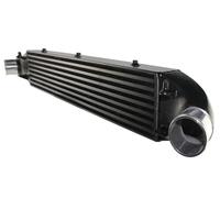 Intercooler For Fiesta ST 2014-2019 1.6L Engine Aluminum Bar & Plate Intercooler High Performance Tuning Front Mount(Black)