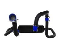 Intercooler for Hyundai for Genesis 2.0T Turbo 2010-2012 Performance Intercooler Piping Hose Kit Aluminum Front Mount Bar&Plate(Blue)