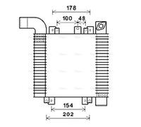 PRASCO HY4359 Intercooler