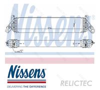 NISSENS 96485 Intercooler