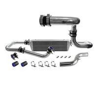 Intercooler Replacement For Acura Integra D15D16 B16 B18 90-93 DC2 94-01 For Civic EG 92-95 EK 96-00 Del Sol 93-97 Upgrade Front Intercooler Kit(Black)