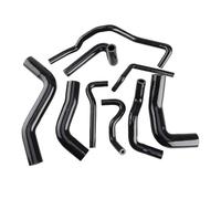 Intercooler Turbo Hose for Mazda MX-5 MK1 for Roadster for Miata NA NA6CE B6ZE 1.6L Engine 1989-1995 1996 1997 Silicone Car Radiator Hose Kit Black