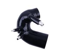 intercooler Turbo Hose Pipe Silicone Air Intake Duct Kit Induction Hose Pipe Tube Duct Set 500 595 695 T-Jet Engine 1.4L Gas Tungsten Turbo Car Air Intake Hose(Gloss Black)