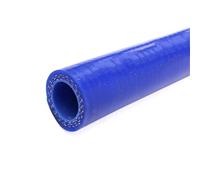 intercooler Turbo Hose Pipe Silicone Cooler, Silicone Straight Coolant Hose 1 Meter Length Intercooler Pipe ID 16MM Red Blue Black Car Air Intake Hose(Blue)