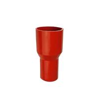 intercooler Turbo Hose Pipe Straight Silicone Reducer Hose Universal Silicone Hose Intercooler Turbo Intake Pipe Coolant Hose Car Air Intake Hose(Red,ID51mm-70mm)