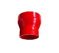 intercooler Turbo Hose Pipe Universal Straight Silicone Reducer Hose Intercooler Turbo Intake Pipe Coupler Hose Red Black Blue Car Air Intake Hose(Red,ID25mm-45mm)