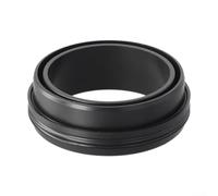 Intercooler Turbo Hose Seal Gasket for BMW E46 E90 E91 E92 E93 E60 E61 E65 E66 E83 E53 E70 E71 3.0d M57, Replaces OEM 11617801222 11617789049, Black Plastic Air Intake Component