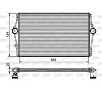 Intercooler VALEO Fits VOLVO S60 S80 V70 Estate Saloon 1998-2010
