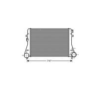 Intercooler VNA4306 AVA 1K0145803AF 1K0145803AS 1K0145803AK 1K0145803BM