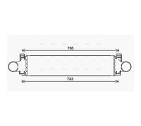PRASCO VO4296 Intercooler