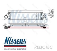 NISSENS 961501 Intercooler