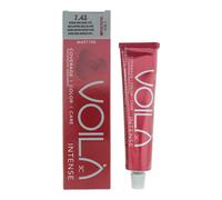 Intercosmo Hair Colour Voila 3C Intense 7.43 Mediterranean Copper Gold Blonde 60 ml