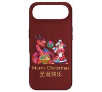 Intercultural Christmas Illustration Kung Fu Dragon Case for iPhone Air