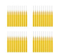 Interdental Brush 8-40PCS Interdental Brushes Dental Floss Toothpick Braces Brush Tooth Cleaning Tool(Yellow 32PCS)