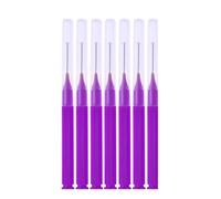 Interdental Brush 8-40PCS Interdental Brushes Dental Floss Toothpick Braces Brush Tooth Cleaning Tool(Purple 8PCS)
