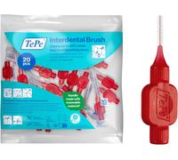 Interdental Brush, Original, Red, 0.5mm/ISO 2, 20pcs, Plaque Removal, efficient