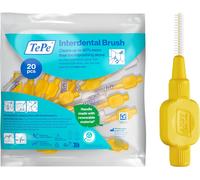 TePe Interdental Brushes Original Yellow 20 x 0.7mm Brushes 20 Brushes