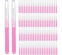 Interdental Brushes 100Pcs Interdental Brush Toothpick Dental Flosser Cleaners Tooth Cleaning Tool