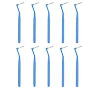 Interdental Brushes 10pcs/Pack Interdental Brush, Micro, Mini with Cover(Blue (1.0-0.2mm))