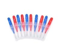 Interdental Brushes 30-50pcs/set Sticks Toothpick Teeth Cleaning Tooth Flossing Head Plastic Interdental Brush(50pcs-Random)