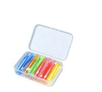 Interdental Brushes 60 Pcs/Box Toothpick Dental Interdental Brush 0.6-1.5Mm Cleaning Between Teeth I Shape Tooth Floss(Mix Color)